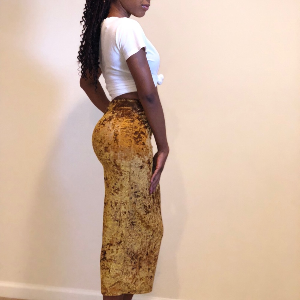 Gold Skirt/Dress